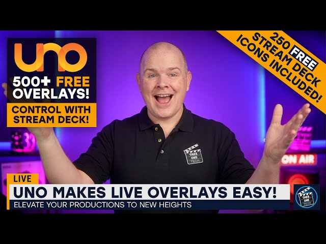 FREE Uno Live Overlays PLUS Stream Deck = AWESOME!