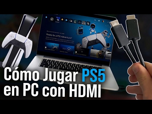 CÓMO Jugar PS5 en PC con HDMI (2026)