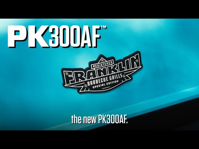 PK Grills x Aaron Franklin Grill Collaboration – PK300AF