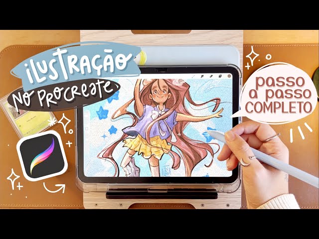 👩🏻‍🎨 How I draw in Procreate ✍🏻 Complete process | step-by-step, brushes and tips! ✨