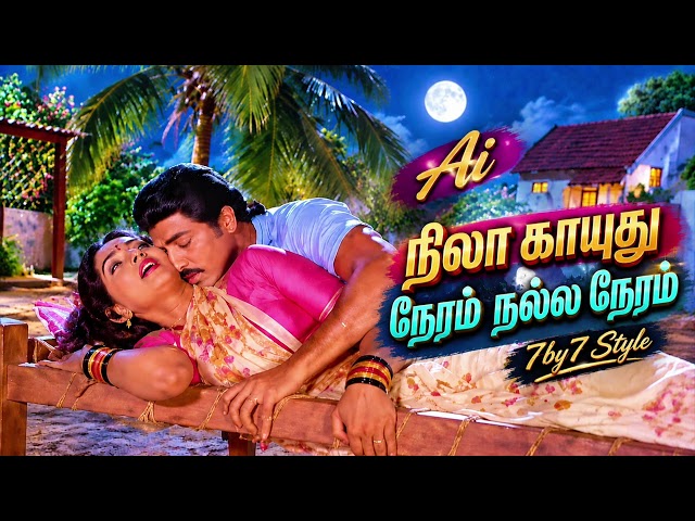 Nila Kaayudhu Neram Nalla Neram | Soft Version Ai Remix | 7by7 Music Style | Don't Copyright Please 