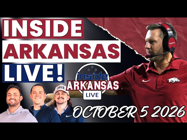 Can The Hogs Right The Ship After Another Blowout Loss? | INSIDE ARKANSAS LIVE!