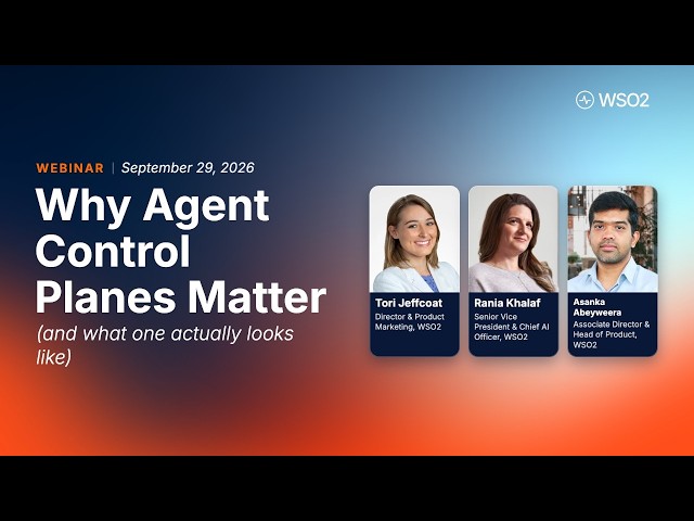 Why Agent Control Planes Matter