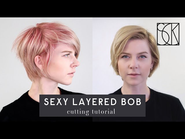 SEXY LAYERED BOB - tutorial by SCK