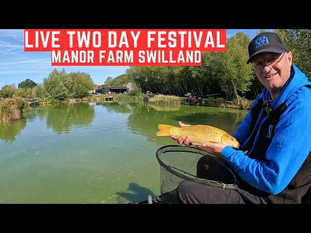Live Fishing Match Two Day Festival Manor Farm ip6 9lb, #matchfishinguk