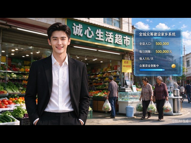 Fired by the mall, I reborn in 2018: every villager gives me 1 yuan a day to rebuild our hometown!
