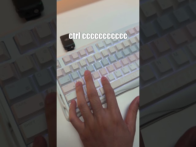 POV: My trust in Ctrl+C vs. my trust in Ctrl+V
