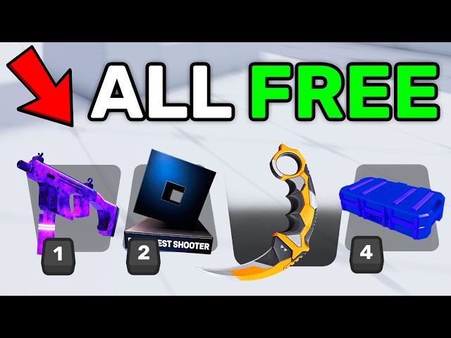 I Got EVERYTHING in the FREE AWARDS UPDATE! (Roblox Rivals)