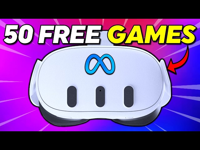 50 FREE Quest 3 Games that You NEED to Play!