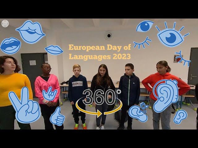 European Day of Languages 2023 - presentation of the new European section