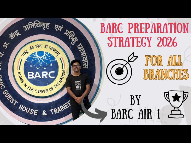 BARC online exam last 60 days strategy by AIR 1 @BARC 2025 | Anirban Singha