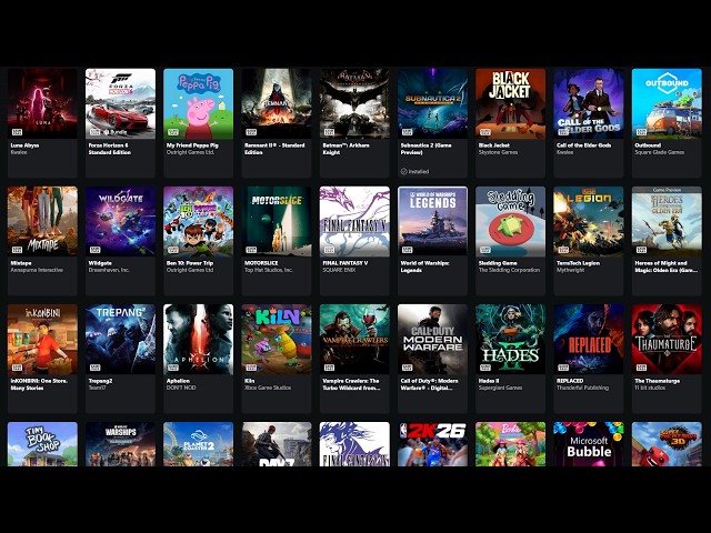PC XBOX Game Pass – All Games List [May 2026]