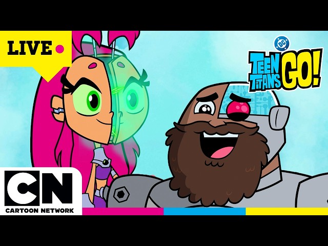 🔴 LIVE: Best Episodes of Seasons 01to 09 | Teen Titans Go! | #animation #cartoons #teentitansgo