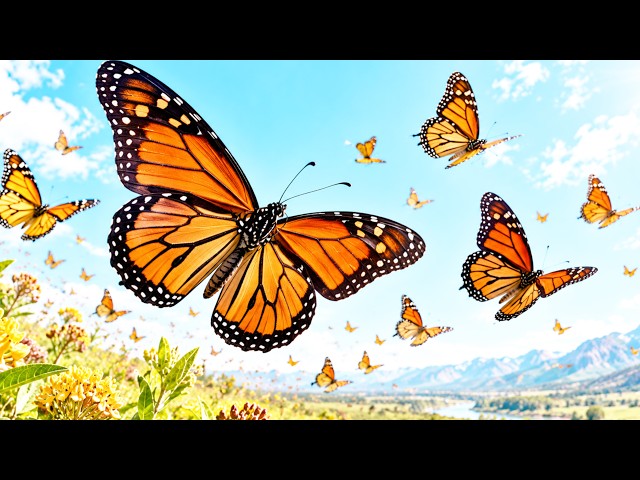 MONARCH BUTTERFLY: How Fragile Wings Cross a CONTINENT to Mexico