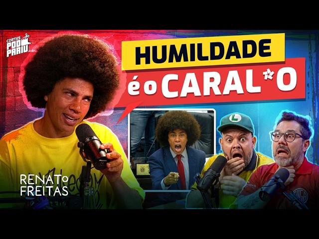 RENATO FREITAS PERDE a PACIÊNCIA