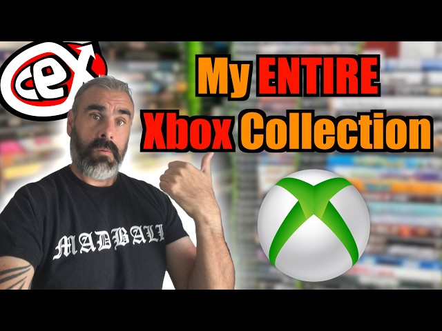 My ENTIRE Xbox Collection! Rebuilding My Video Game Collection