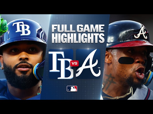 RAYS vs. BRAVES: Official Full Game Highlights (September 8) | 2026 MLB Season