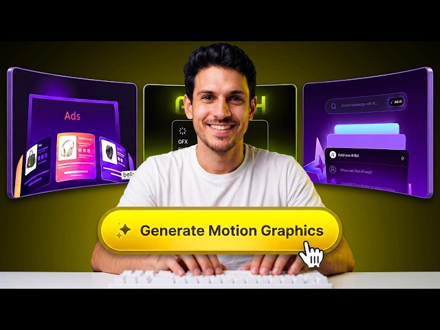 How to Create Motion Graphics with AI (Full Guide)