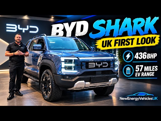 NEW BYD SHARK UK! 🦈 Ford Ranger Raptor KILLER?