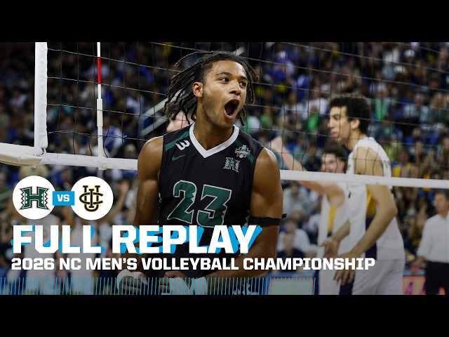 Hawaii vs. UC Irvine: 2026 NCAA men's volleyball championship | FULL REPLAY