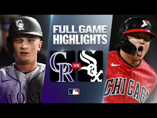 ROCKIES vs. WHITE SOX: Official Full Game Highlights (September 25) | 2026 MLB Season