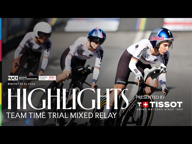Team Time Trial Mixed Relay Highlights | 2026 UCI Road World Championships | @TISSOT