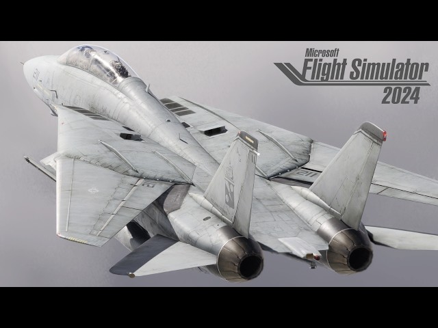 Microsoft Flight Simulator 2024 | Grumman F-14B Tomcat | From Mach Loop to Carrier Ops