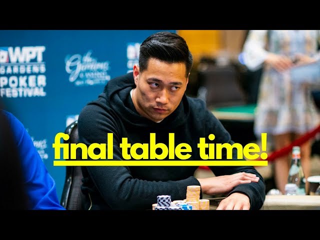 Simon Lam Leads World Poker Tour Gardens Final Table