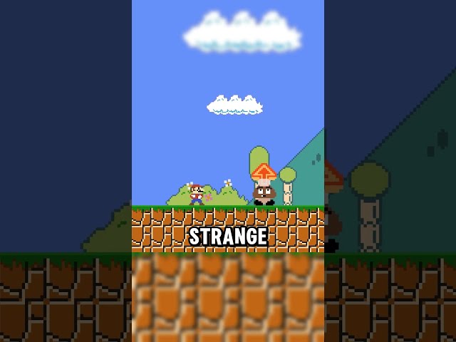 super mario but Mario breaks the jump cap! #mario #nintendo #supermario