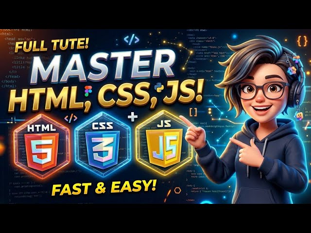 The Ultimate 2026 Web Development Guide: HTML, CSS & JS for Beginners