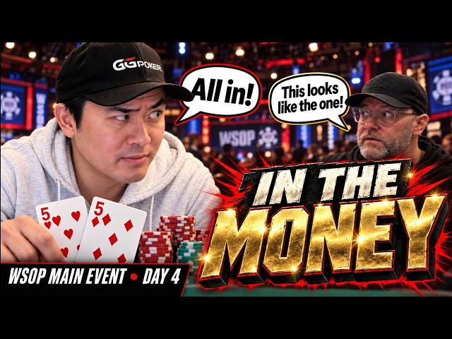 He Tried to Talk Me Out of Going ALL IN… 😳｜WSOP Main Event Day 4