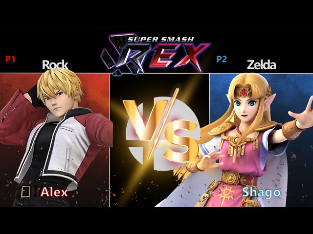 Super Smash REX Online Rock vs Zelda - Darkness and Light