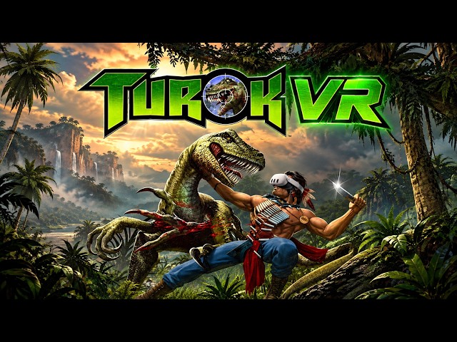 Turok VR Performance / New VR Mod with 6DOF Motion Controls / Meta Quest 3 + RTX 4080 Super