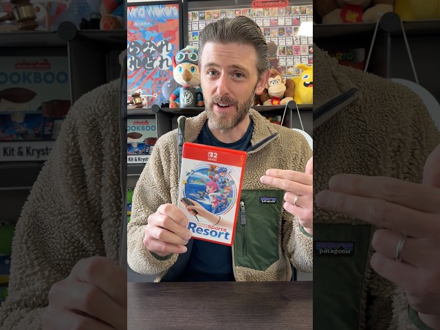 Nintendo Switch Sports Resort - Switch 2 Physical Game Unboxing