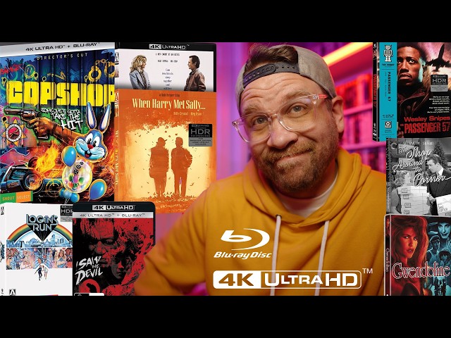 Exciting New 4K/BLU-RAY Releases!