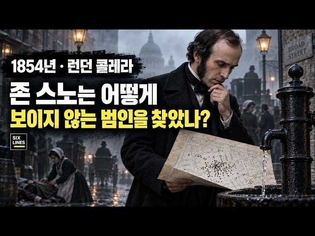 펌프 손잡이 하나는 어떻게 보이지 않는 원인을 드러냈나 | 존 스노와 고괘