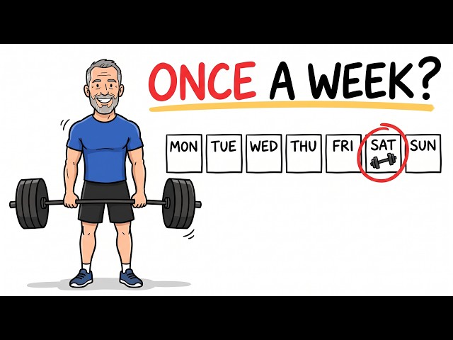 Lifting Once a Week vs 3 Times After 50: How Much Is Enough?