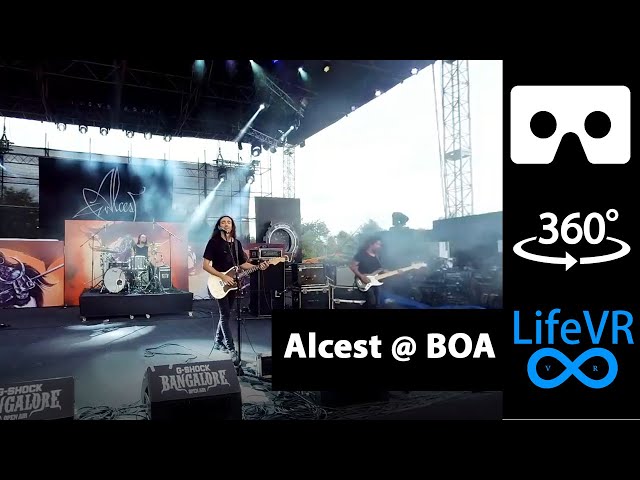 Alcest - Bangalore Open Air (360° Virtual Reality)