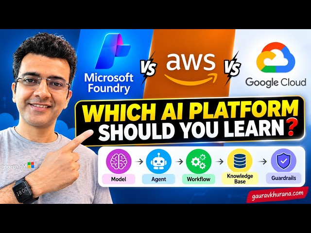 Microsoft Foundry vs AWS vs Google: Which AI Platform? (Ep 9)