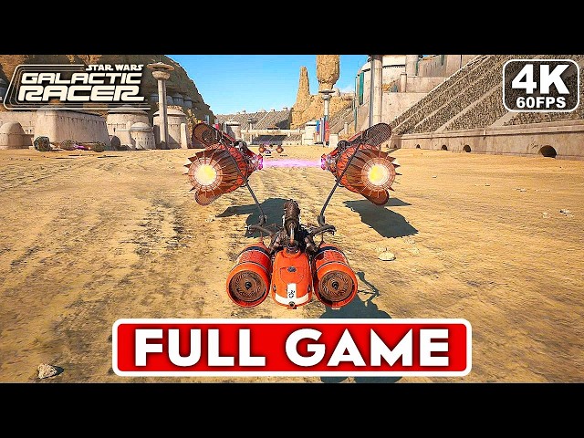 Star Wars Galactic Racer Gameplay Walkthrough Campaign FULL GAME [4K 60FPS PS5 PRO] - No Commentary