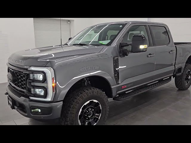 2025 FORD F250 LARIAT ULTIMATE BLACK TREMOR H.O. DIESEL 4K WALKAROUND 16791Z