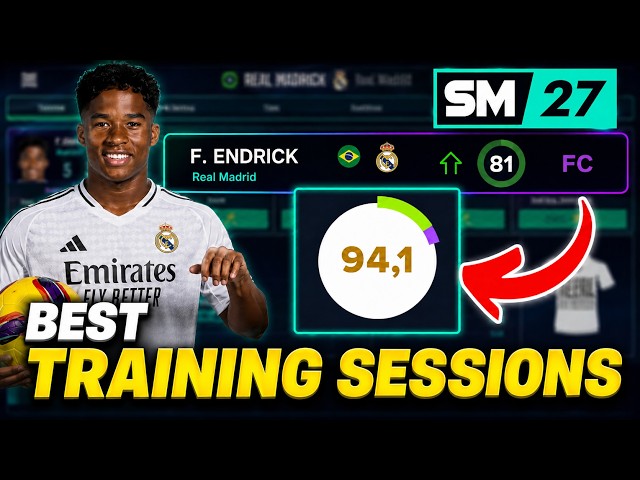 🎯 SM27 TRAINING & PROGRESS EXPLAINED | How to DEVELOP WONDERKIDS FASTER