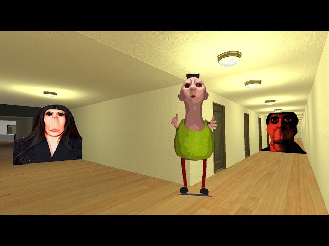 MY NAME IS UNGALIA VS HAMOOD & DEMUNGA#nextbots_#gmodluaghhub TTT_LIMINAL_HOTEL