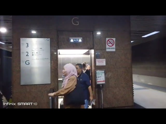 TKE Marohn lift at ETS Terminal KL Sentral,Brickfields,Kuala Lumpur.(departure gate)