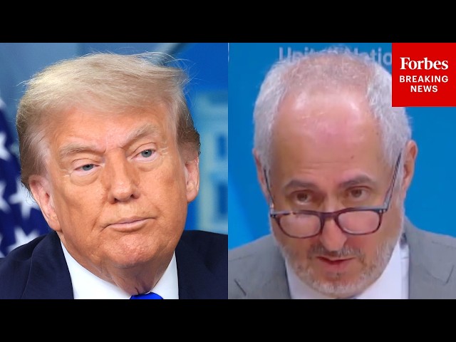 UN Secretary-General Spokesperson Reacts To Trump's Ban On CNN, MS NOW, Politico From White House