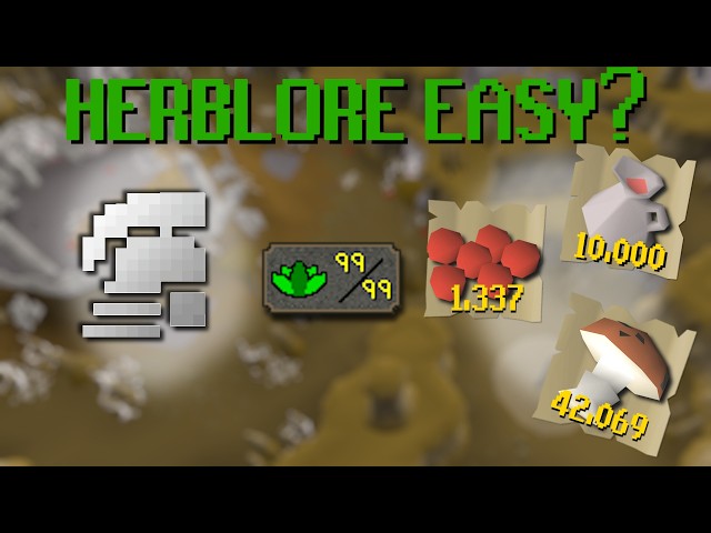 The Secret To Easy Herblore Secondaries On UIM| OSRS