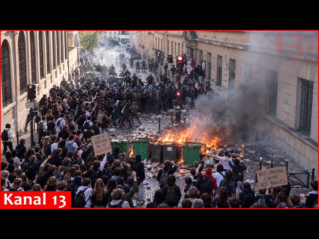 Live from Paris as thousands of students rally over France’s education crisis
