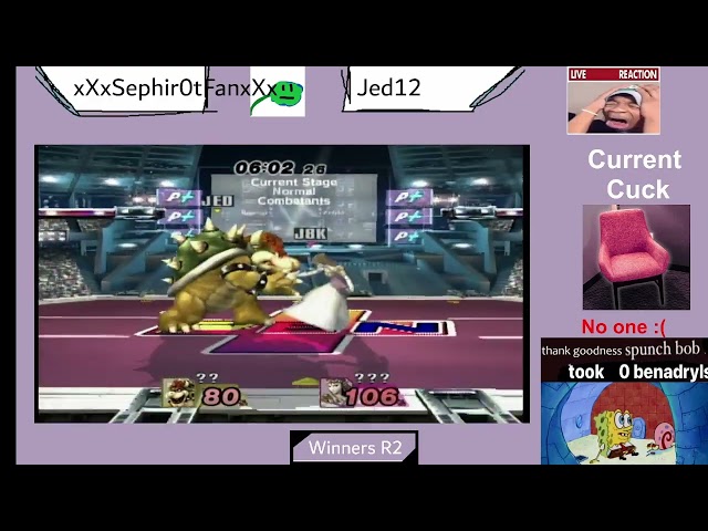 PMOAL 642 Singles - Jed12 vs xXxSephir0thF4nxXx Winners R2