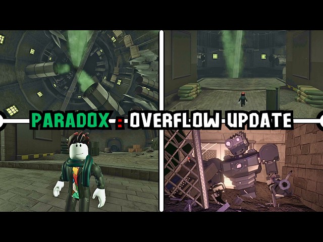 DOORS PARADOX : OVERFLOW UPDATE & New Secret ROOM & All Chases | ROBLOX