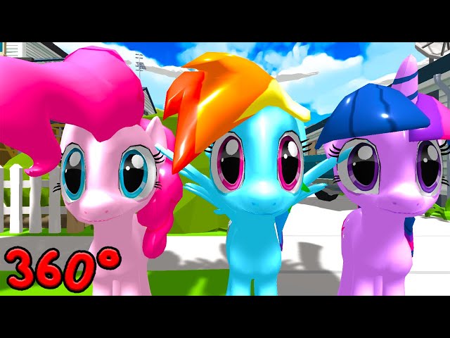 Little pony did this trend Meme 360 Video experience in VR